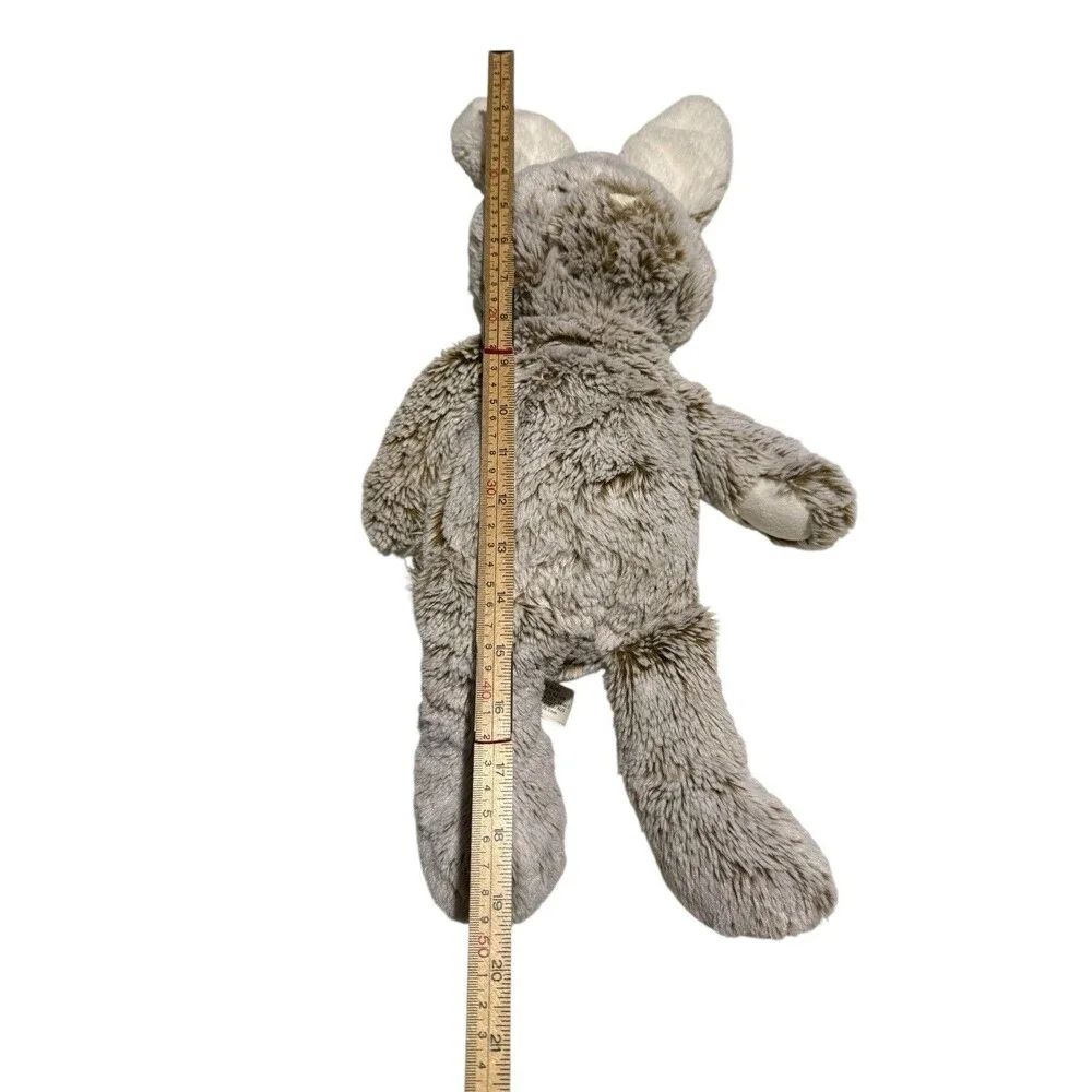 Pottery Barn Kids PBK Bunny Rabbit Stuffed Animal Plush 18” Brown White 2019‎